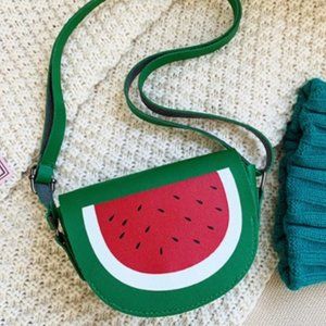 New cute watermelon saddle bag handbag purse